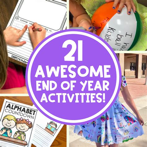 61 Fun End of Year Activities & Games for School.